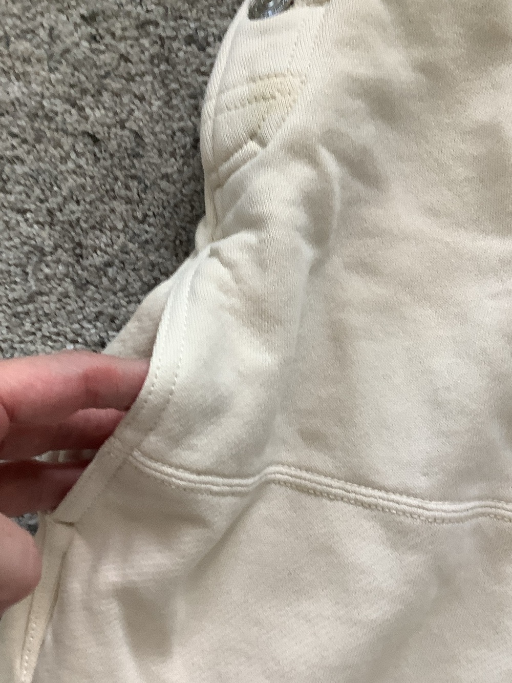 We The Free by Free People Felix Tapered Overalls Jumpsuit ~ Cream - Picture 10 of 12